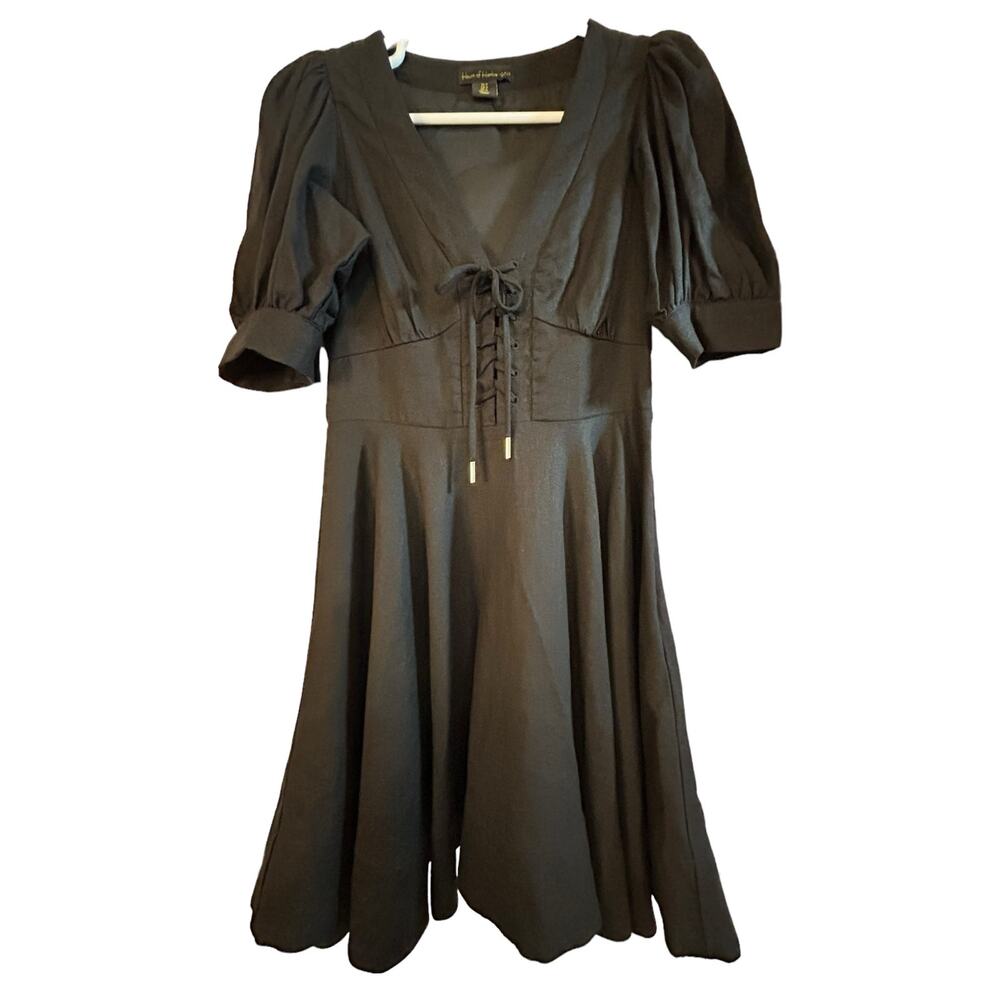 House of Harlow 1960 Corset Skater Dress - Size 0 - Picture 2 of 11